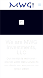Mobile Screenshot of mwginvestments.com